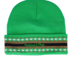 Boston Celtics Game On Knit Green Cuff - Mitchell & Ness