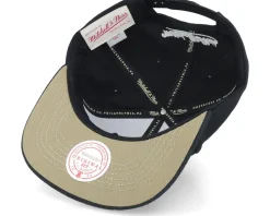 Boston Celtics Munch Time Black Snapback - Mitchell & Ness