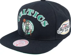 Boston Celtics My Squad Black Snapback - Mitchell & Ness