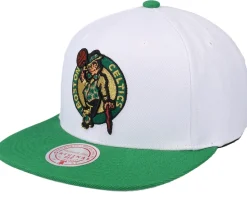 Boston Celtics Nba 50th Anniversity White/green Snapback - Mitchell & Ness