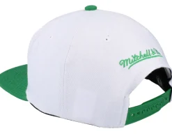 Boston Celtics Nba 50th Anniversity White/green Snapback - Mitchell & Ness