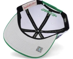 Boston Celtics Nba 50th Anniversity White/green Snapback - Mitchell & Ness