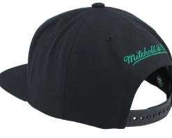 Boston Celtics Now You See Me Black Snapback - Mitchell & Ness