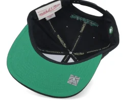 Boston Celtics Now You See Me Black Snapback - Mitchell & Ness