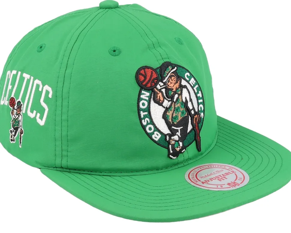 Boston Celtics Nylon Szn Deadstock Green Snapback - Mitchell & Ness