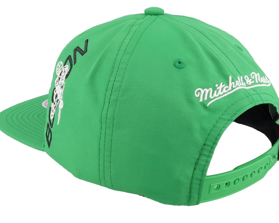 Boston Celtics Nylon Szn Deadstock Green Snapback - Mitchell & Ness