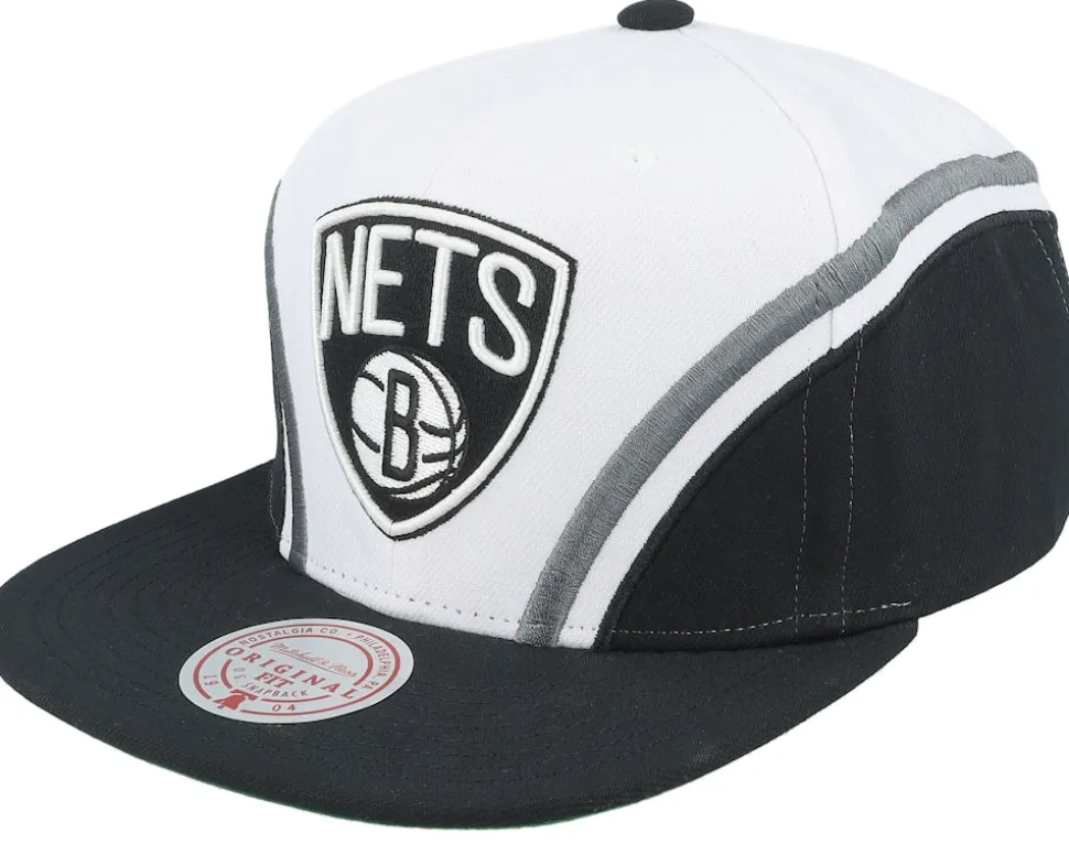 Boston Celtics Overhead White/Green Snapback - Mitchell & Ness