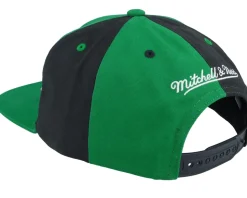 Boston Celtics Pinwheel Of Fortune Green/Black Snapback - Mitchell & Ness