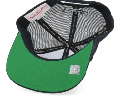 Boston Celtics Recharge Black Trucker - Mitchell & Ness