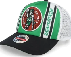 Boston Celtics Retro Green/Black Trucker - Mitchell & Ness