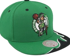 Boston Celtics Rising Tide Green Snapback - Mitchell & Ness