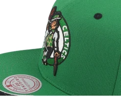 Boston Celtics Rising Tide Green Snapback - Mitchell & Ness