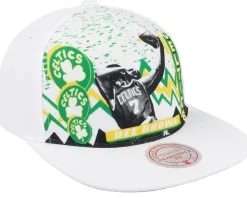 Boston Celtics 90's Playa Dee Brown White Snapback - Mitchell & Ness