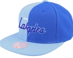 Boston Celtics Split Crown Green/Yellow Snapback - Mitchell & Ness