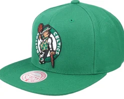 Boston Celtics Team Ground 2.0 Green Snapback - Mitchell & Ness