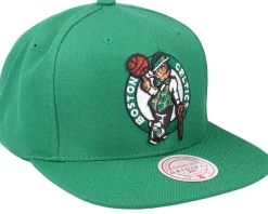 Boston Celtics Team Ground 2.0 Green Snapback - Mitchell & Ness