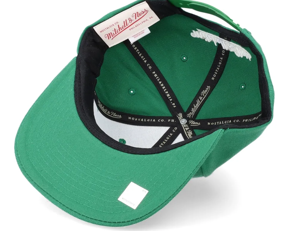 Boston Celtics Team Ground 2.0 Green Snapback - Mitchell & Ness