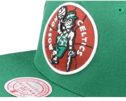 Boston Celtics Team Ground 2.0 Green Snapback - Mitchell & Ness