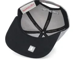 Boston Celtics Top Letter Grey Snapback - Mitchell & Ness