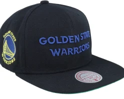 Boston Celtics Triple Play Black Snapback - Mitchell & Ness