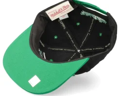Boston Celtics Varsity Letter Black Snapback - Mitchell & Ness