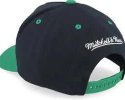 Boston Celtics Wavy Pro Black/Green Adjustable - Mitchell & Ness