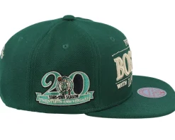Boston Celtics With Love Green Snapback - Mitchell & Ness