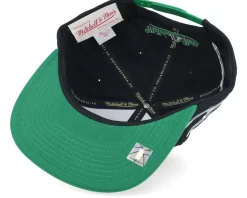 Boston Celtics Xlife Line Black/Green Snapback - Mitchell & Ness