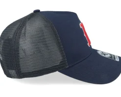 Boston Red Sox Mesh Hitch Navy A-Frame Trucker - 47 Brand