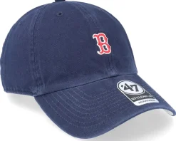 Boston Red Sox MLB Base Runner Clean Up Navy Dad Cap - 47 Brand