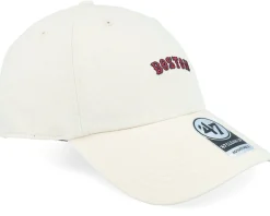 Boston Red Sox MLB Run. Script Clean Up Natur Dad Cap - 47 Brand