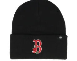 Boston Red Sox MLB Thorn 47 Knit Beanie Black Cuff - 47 Brand