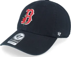 Boston Red Sox Thorn Clean Up Black Dad Cap - 47 Brand