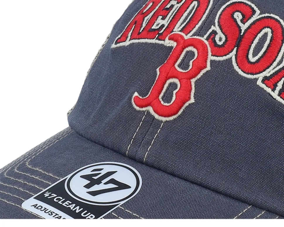 Boston Red Sox Tuscaloosa Clean Up Vintage Navy Trucker - 47 Brand