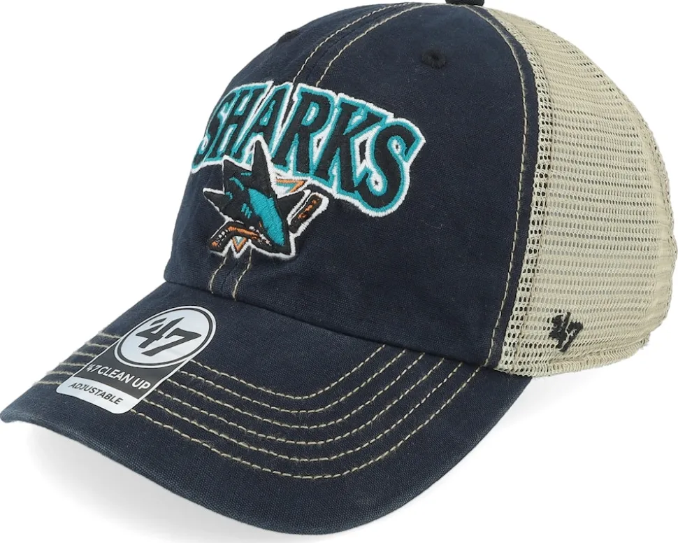 Boston Red Sox Tuscaloosa Clean Up Vintage Navy Trucker - 47 Brand