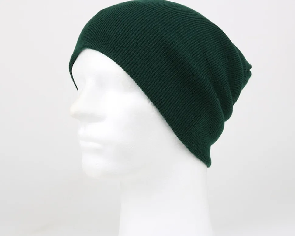 Bottle Green Cuff Blank Beanie - Beechfield