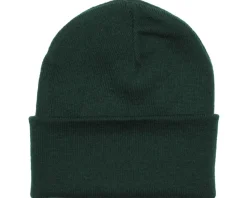 Bottle Green Cuff Blank Beanie - Beechfield