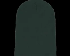 Bottle Green Long Blank Beanie - Beechfield