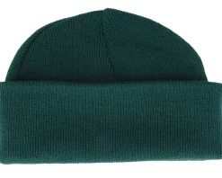 Bottle Green Short Blank Beanie - Beechfield