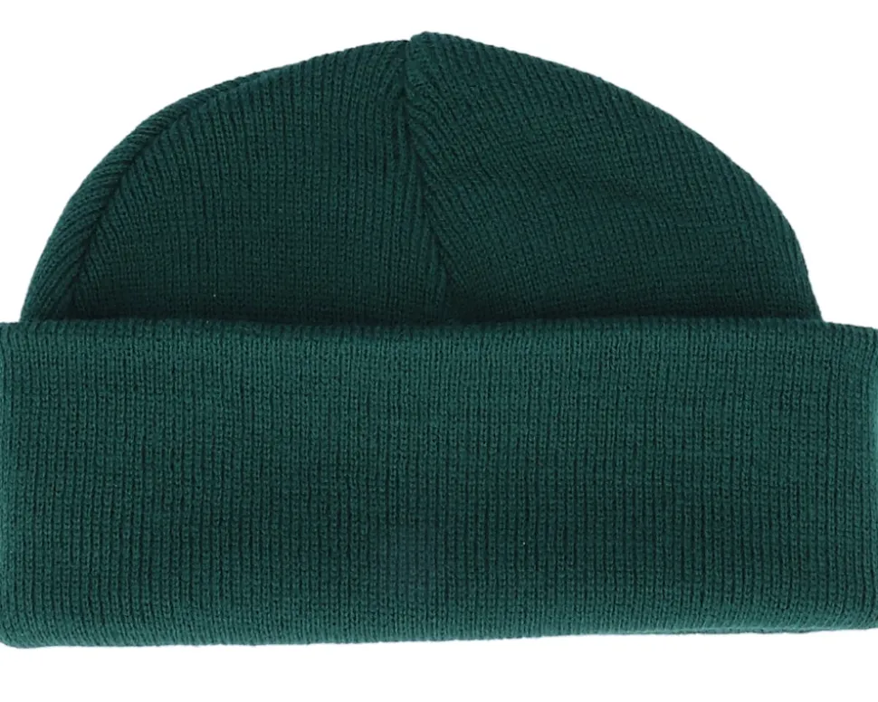 Bottle Green Short Blank Beanie - Beechfield