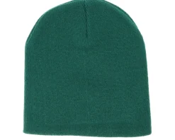 Bottle Green Traditional Blank Beanie - Beechfield