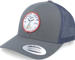 Bottom Dweller Retro Charcoal/Navy Trucker - Salty Crew
