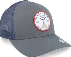 Bottom Dweller Retro Charcoal/Navy Trucker - Salty Crew