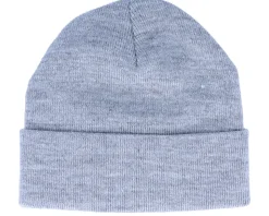 Box Logo Beanie Grey Heather Cuff - HUF