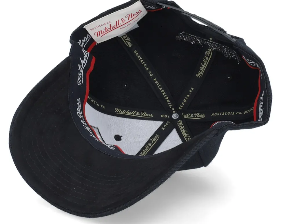 Box Logo Black Adjustable - Mitchell & Ness