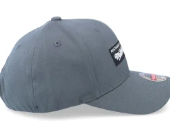 Box Logo Charcoal Grey Adjustable - Mitchell & Ness