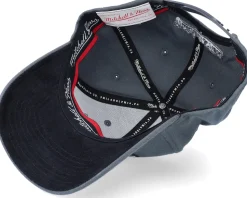 Box Logo Charcoal Grey Adjustable - Mitchell & Ness