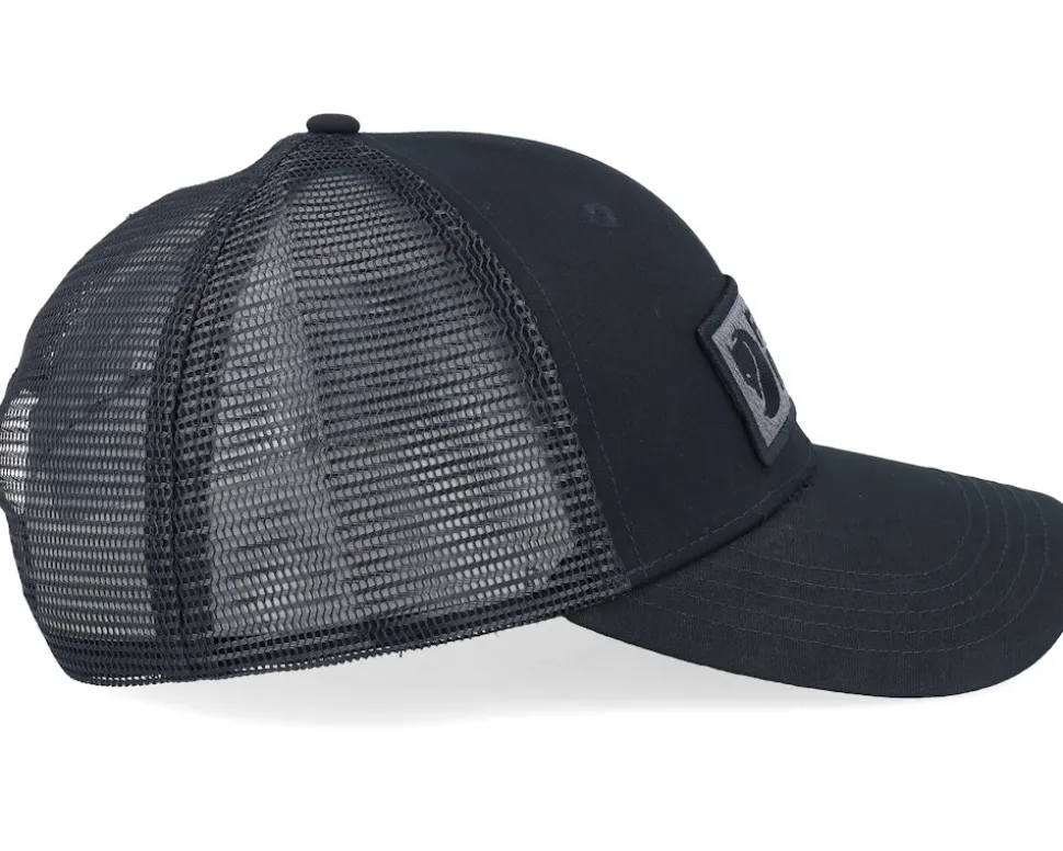 Box Logo Långtradarkeps Black Trucker - Fjällräven