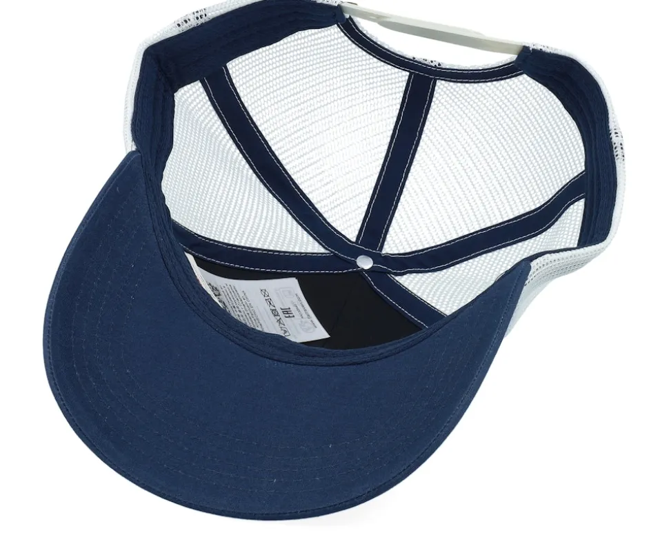 Box Logo Långtradarkeps Navy/White Trucker - Fjällräven