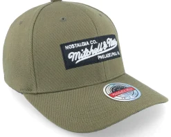 Box Logo Olive Adjustable - Mitchell & Ness